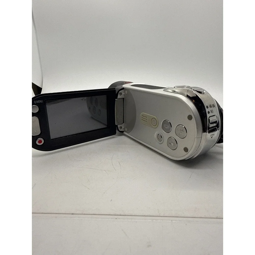 Samsung HMX-H100N Full HD 1080 Camcorder Black Silver 10x Optical Zoom Digital